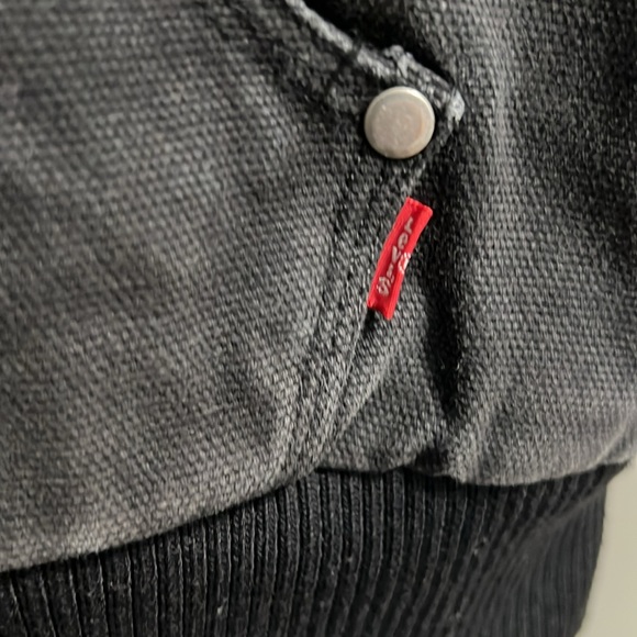 Kids Levi’s Hooded Canvas lined jacket Carhartt look alike size medium. - Picture 2 of 10